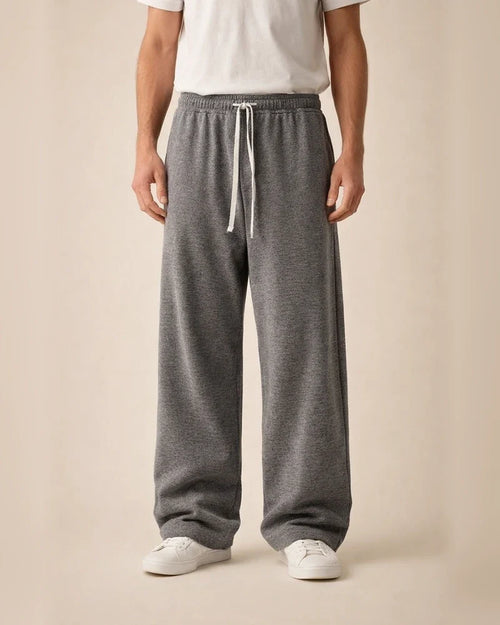 Men’s Straight-Leg Sweatpants for Spring and Fall Wide-Leg Sports & Casual Pants | JRSEE:8ac75de5-3b66-485e-bdc9-ab2aa4c14f16