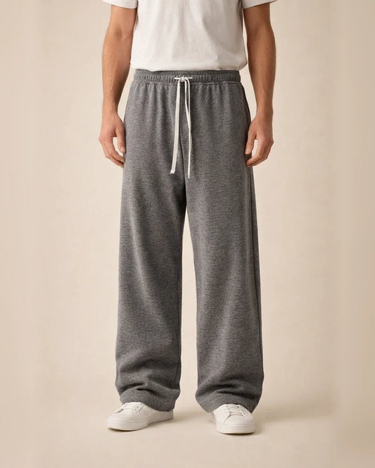 Men’s Straight-Leg Sweatpants for Spring and Fall Wide-Leg Sports & Casual Pants | JRSEE:8ac75de5-3b66-485e-bdc9-ab2aa4c14f16