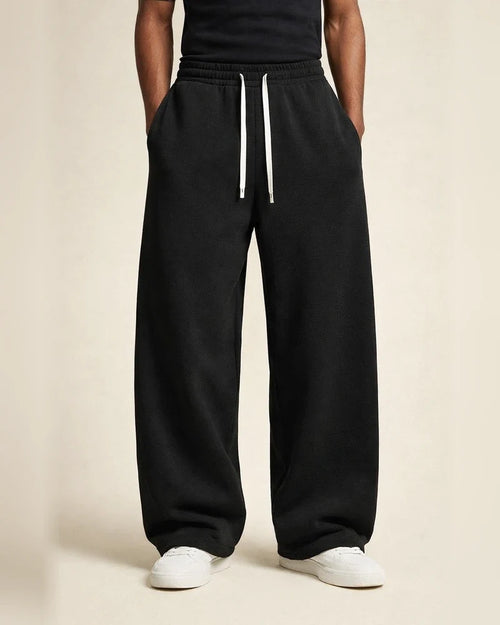 Men’s Straight-Leg Sweatpants for Spring and Fall Wide-Leg Sports & Casual Pants | JRSEE:987ba7eb-e860-4062-a661-000f36674982