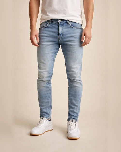 Men's Stretch Skinny Fit Skinny Jeans - Denim Pants | JRSEE:c10bcb31-0532-41ca-a401-93efc10d3cdc