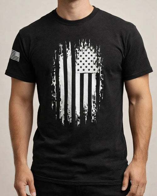 Men's Summer 3D-Printed T-Shirt: U.S. Flag Short-Sleeve Fashion T-Shirt | JRSEE:e33a656d-aa5a-4017-82f9-c8e28ac566d8