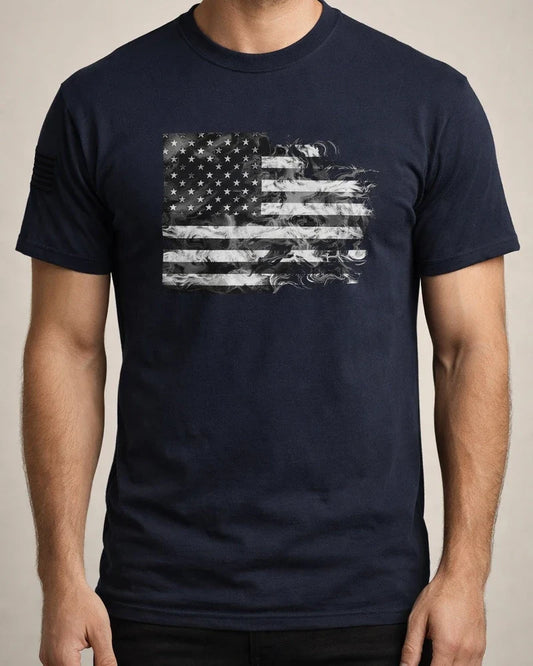 Men's Summer 3D-Printed T-Shirt U.S. Flag Short-Sleeve T-Shirt | JRSEE:6af8a8c5-ac16-4124-b33c-868879065021