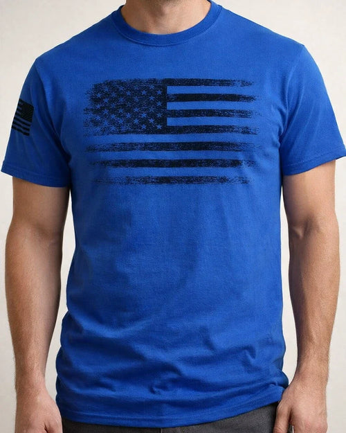 Men's Summer 3D-Printed T-Shirt U.S. Flag Short-Sleeve T-Shirt | JRSEE:2d17ae85-d0ff-4b1e-9f7c-e33e36542136