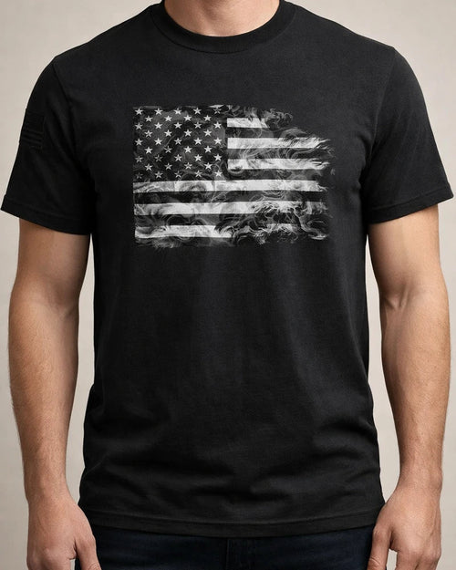 Men's Summer 3D-Printed T-Shirt U.S. Flag Short-Sleeve T-Shirt | JRSEE:f38c1875-0dbc-4645-a69b-521306600128