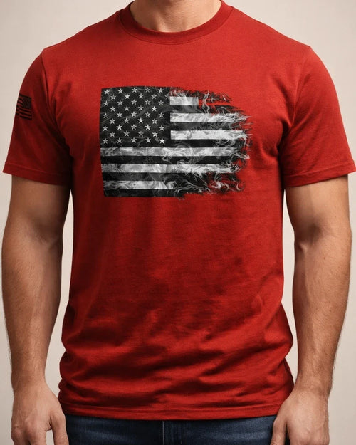 Men's Summer 3D-Printed T-Shirt U.S. Flag Short-Sleeve T-Shirt | JRSEE:0e286771-f905-44e5-80f0-96bd6757d0dc