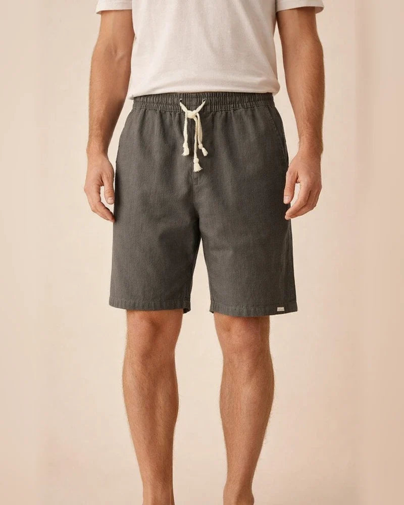 Men's Summer Casual Shorts: Loose-Fit, Trendy Cotton-Linen 5/10-Length Shorts | JRSEE:f13b756a-512c-4a32-b760-e5f4f0a64625
