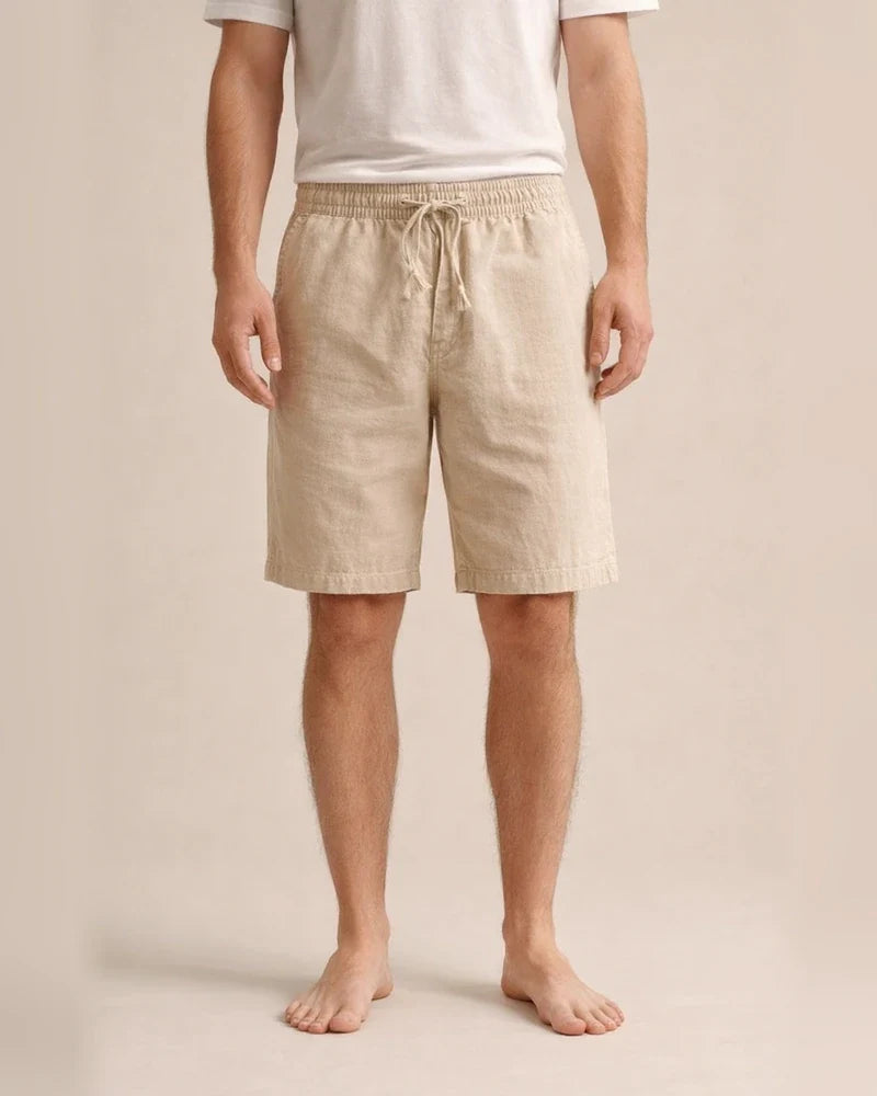 Men's Summer Casual Shorts: Loose-Fit, Trendy Cotton-Linen 5/10-Length Shorts | JRSEE:ff84f8b2-f61f-463f-b1c4-fe4af2947b98