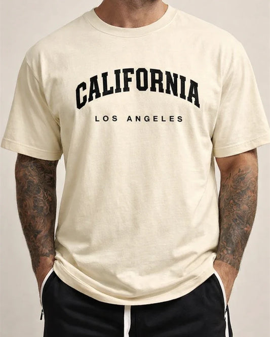 Men's Summer Crew Neck Base Layer Teenage T-shirt Short Sleeve Letter T-shirt | JRSEE:56335dfb-47a4-40f4-8eba-e656c520d8d3