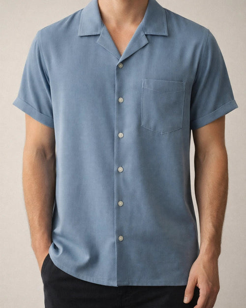 Men's Summer Lapel Solid Color Single-breasted Pockets Loose Short-sleeved Men's Linen Shirt Men's Cardigan | JRSEE:2cdb267e-66ba-4edf-95b2-847a20231dae