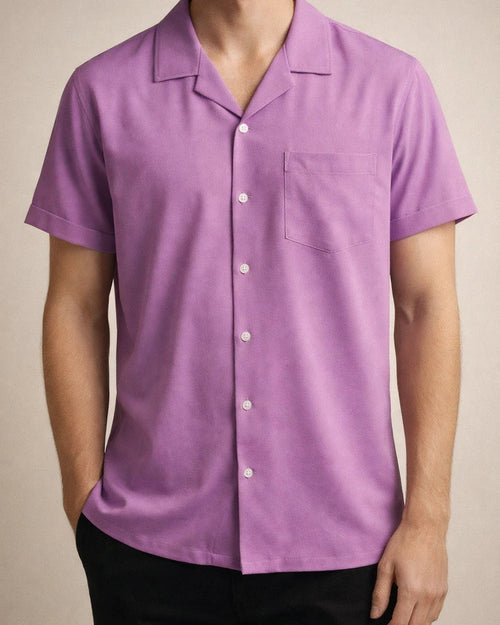 Men's Summer Lapel Solid Color Single-breasted Pockets Loose Short-sleeved Men's Linen Shirt Men's Cardigan | JRSEE:b59a235c-c7ef-4ceb-a134-8e45026eea96