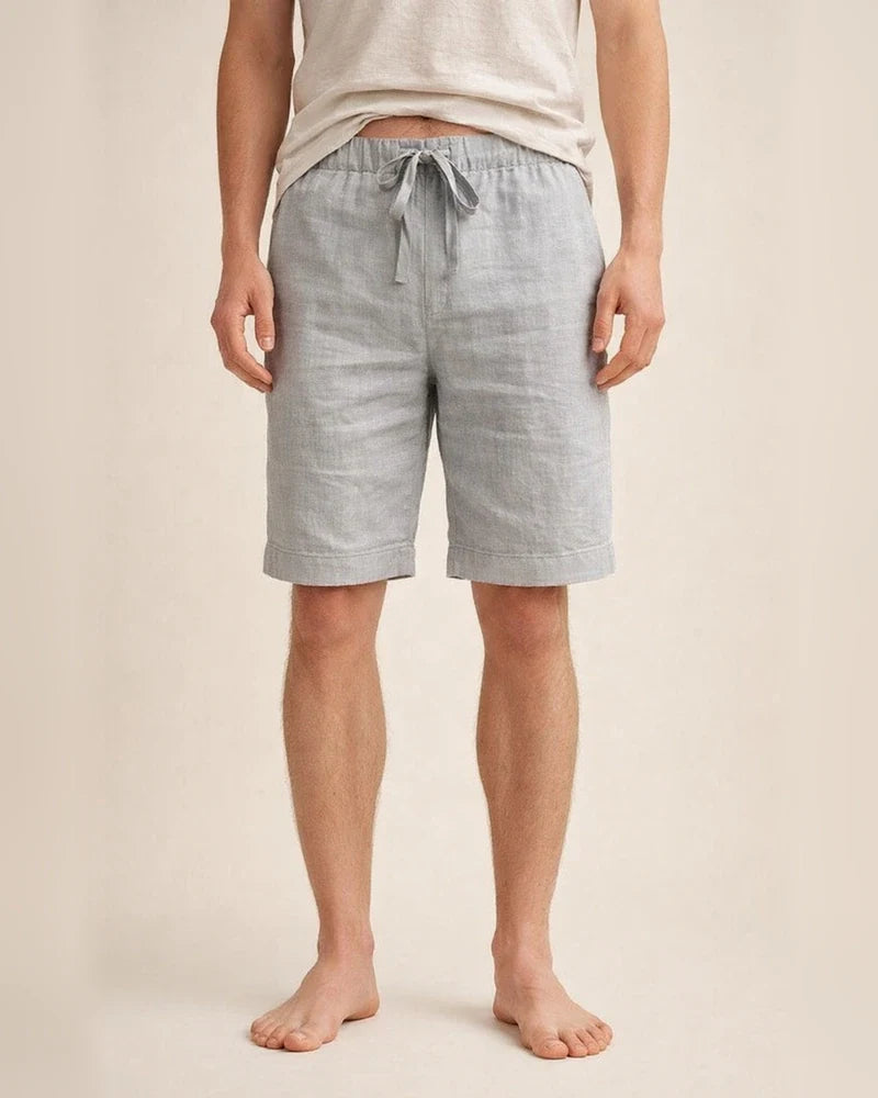 Men's Summer Loose Cotton Linen Thin Breathable Solid Color Five Sports Casual Shorts S-5XL | JRSEE:93479cac-65da-4ab9-9252-4c489dbad7ef