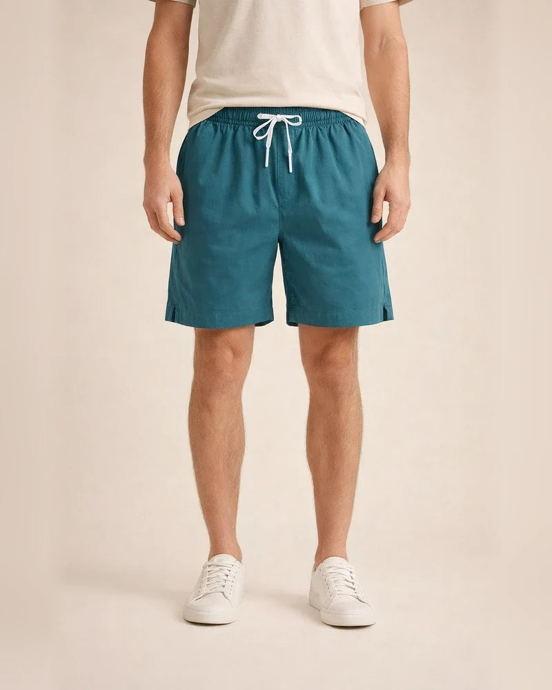 Men's Summer New Three Pants Ice Silk Quick Dry Beach Pants Shorts | JRSEE:8c18dd65-4dfa-4707-bb37-5c69c740dc20