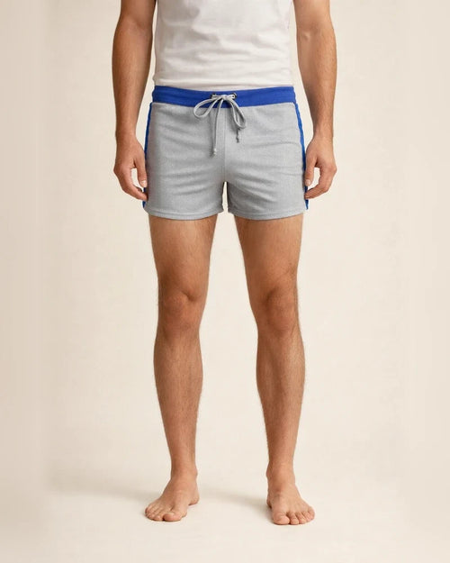 Men's Summer Quick-drying System Color-coded Rope Mesh Shorts Built-in Bag Men's Breathable Slim Home Breathable Aloha Pants Shorts | JRSEE:a83bdc18-82b0-474d-b2d1-a52dacd0d944