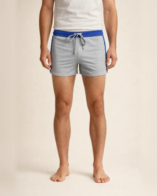 Men's Summer Quick-drying System Color-coded Rope Mesh Shorts Built-in Bag Men's Breathable Slim Home Breathable Aloha Pants Shorts | JRSEE:a83bdc18-82b0-474d-b2d1-a52dacd0d944