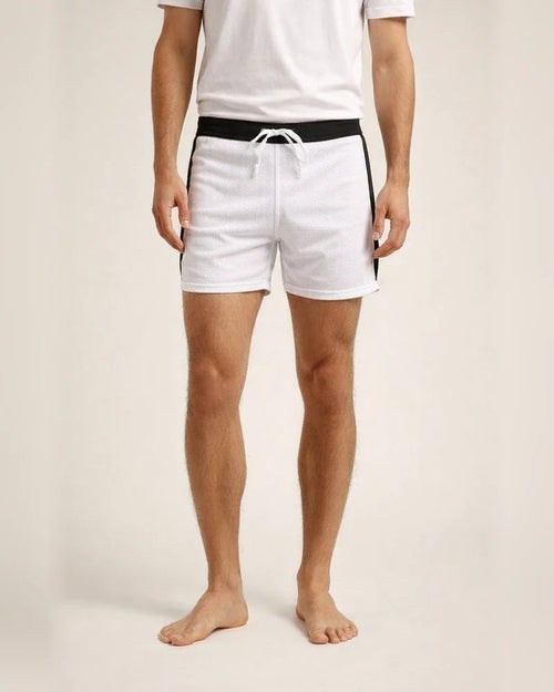 Men's Summer Quick-drying System Color-coded Rope Mesh Shorts Built-in Bag Men's Breathable Slim Home Breathable Aloha Pants Shorts | JRSEE:4b96261a-ab24-48f8-866f-f1a232e05099