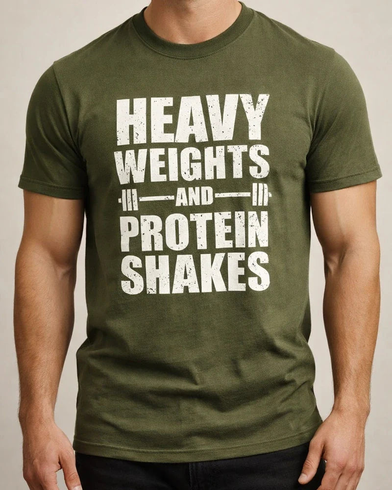 Men's Summer Short-Sleeve T-Shirt Athletic Short-Sleeve Muscle Letter Print T-Shirt | JRSEE:13419eb7-270e-41d9-9ea1-7fba4cbef225