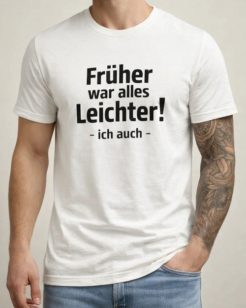 Men's Summer Short-Sleeve T-Shirt Loose-Fit Casual Minimalist English Letter Print | JRSEE:d28553a7-92e2-4511-a696-549a52968a1b