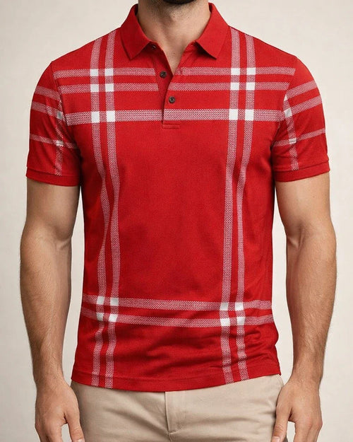 Men's Summer Short-sleeved T-shirt New Casual Lapel Polo Shirt Men's Fashion Versatile Trend Tops | JRSEE:dff9dc7e-7f5b-4e6f-ab1b-8ca85800aef4
