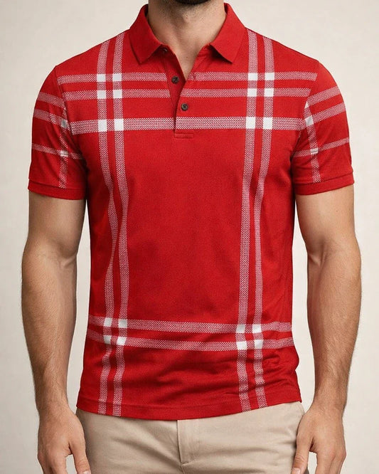 Men's Summer Short-sleeved T-shirt New Casual Lapel Polo Shirt Men's Fashion Versatile Trend Tops | JRSEE:dff9dc7e-7f5b-4e6f-ab1b-8ca85800aef4