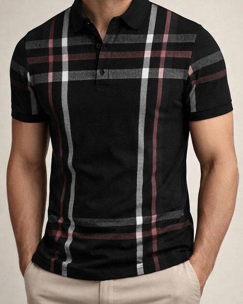 Men's Summer Short-sleeved T-shirt New Casual Lapel Polo Shirt Men's Fashion Versatile Trend Tops | JRSEE:516b5f93-b7e4-4e0a-8d53-40dcd3c85566