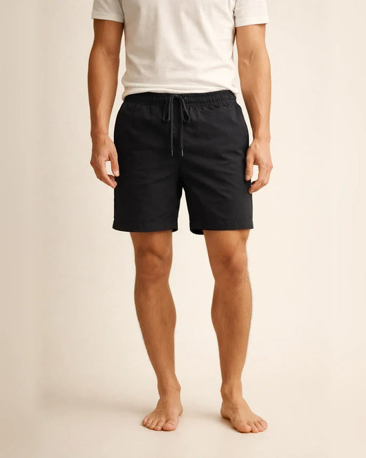 Men's Summer Solid-Color Shorts Men's Beach Shorts | JRSEE:c94127c2-bf86-4929-ae92-2b4f1db1e14f