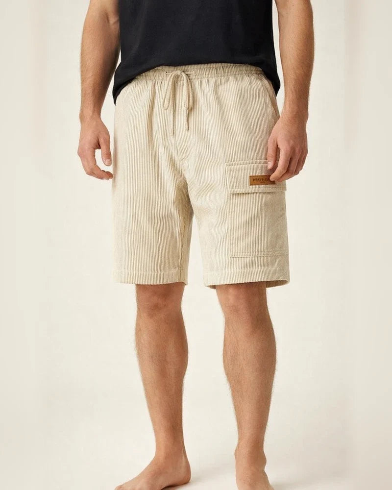 Men's Summer Striped Loose-Fit Casual Shorts 5/10 Length | JRSEE:821ad856-cd5f-463c-98e8-8222adfa1268