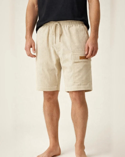 Men's Summer Striped Loose-Fit Casual Shorts 5/10 Length | JRSEE:821ad856-cd5f-463c-98e8-8222adfa1268