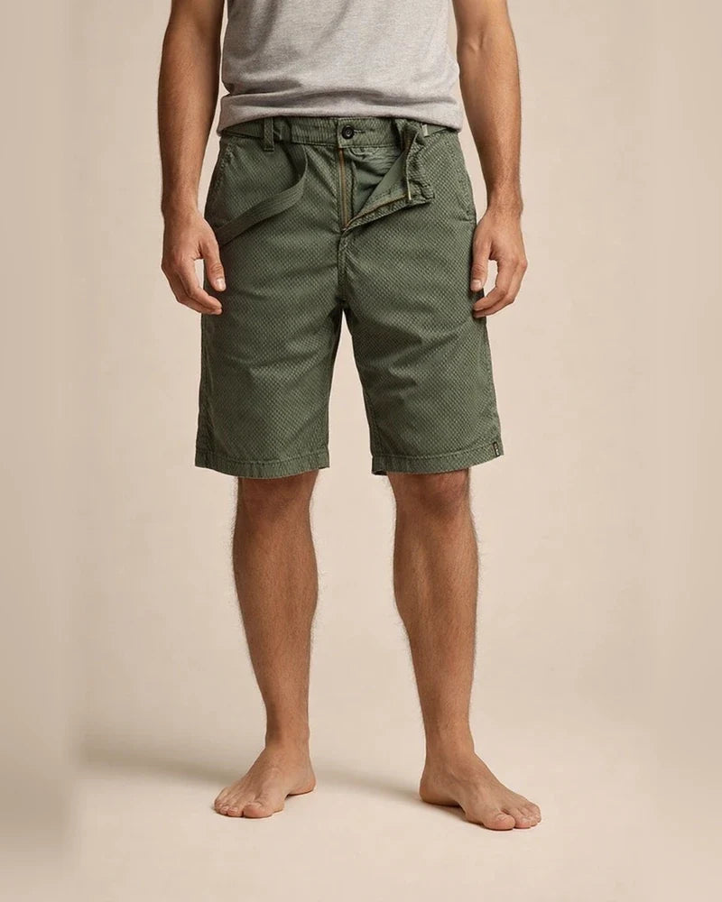 Men's Summer Thin Shorts Cotton Five Pants Retro Printing Simple Men's Pants | JRSEE:1a25959e-6515-43a5-96ed-bfcc60ebaf73