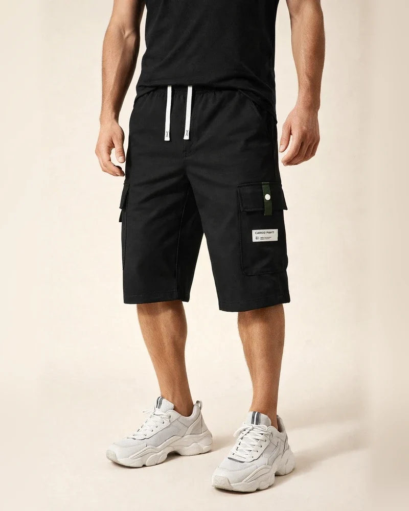 Men's Summer Work Shorts Sporty Casual Straight-Leg 7/8 Length | JRSEE:c3aa3f4c-8837-4c27-9abc-ef13b2bfb19b