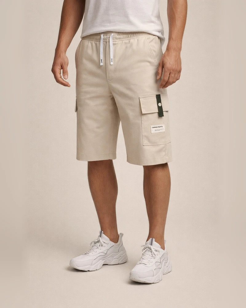 Men's Summer Work Shorts Sporty Casual Straight-Leg 7/8 Length | JRSEE:62362caa-4cd2-429d-b869-cc7e61d716dd