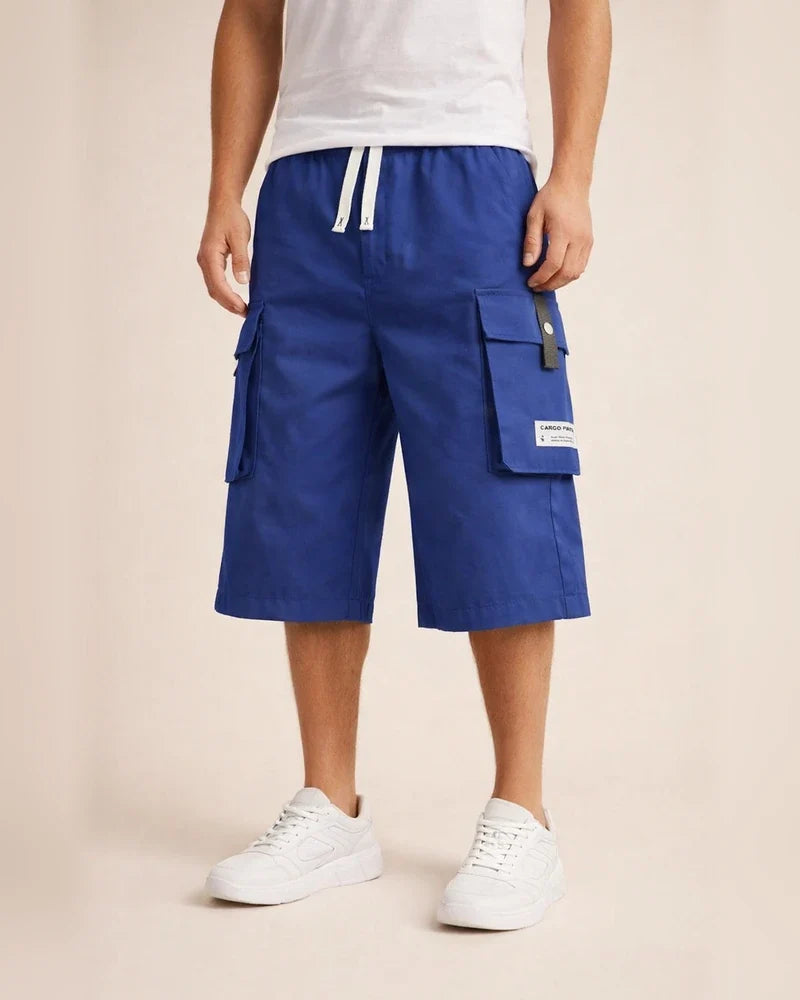 Men's Summer Work Shorts Sporty Casual Straight-Leg 7/8 Length | JRSEE:4e03fa00-df1c-4298-b76c-ea6f835e44cb