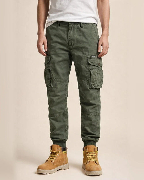 Men's Summer Workwear Pants - Loose-Fit Fashionable Athletic Long Pants | JRSEE:22cdcded-157f-44fd-87e0-51d88bea4fb2