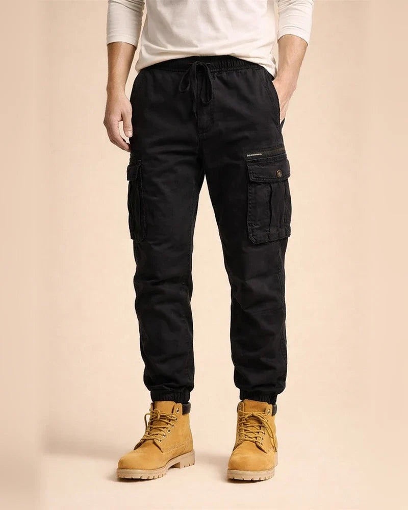 Men's Summer Workwear Pants - Loose-Fit Fashionable Athletic Long Pants | JRSEE:0f296eb0-ad66-4017-bf4c-89d15f008264