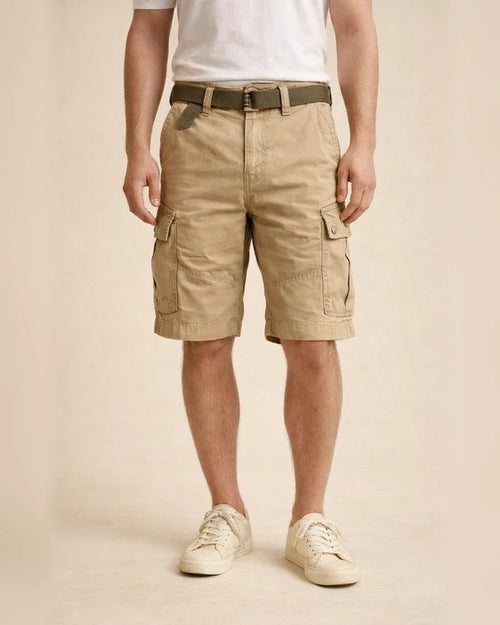 Men's Summer Workwear Shorts 100% Cotton 5-Inch Shorts Retro Casual Shorts | JRSEE:dc572e10-e314-4ebb-b219-9578e7942e8b