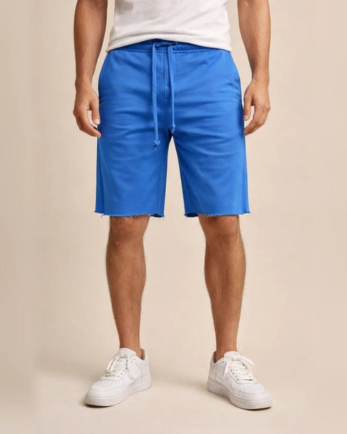 Men's Sweat Shorts Bermuda Shorts Drawstring Elastic Waist Letter Breathable Sports Short Daily Beach Cotton Sporty Casual Black White Micro-elastic | JRSEE:fa04dd5b-d892-4d27-8457-d3afca60f177