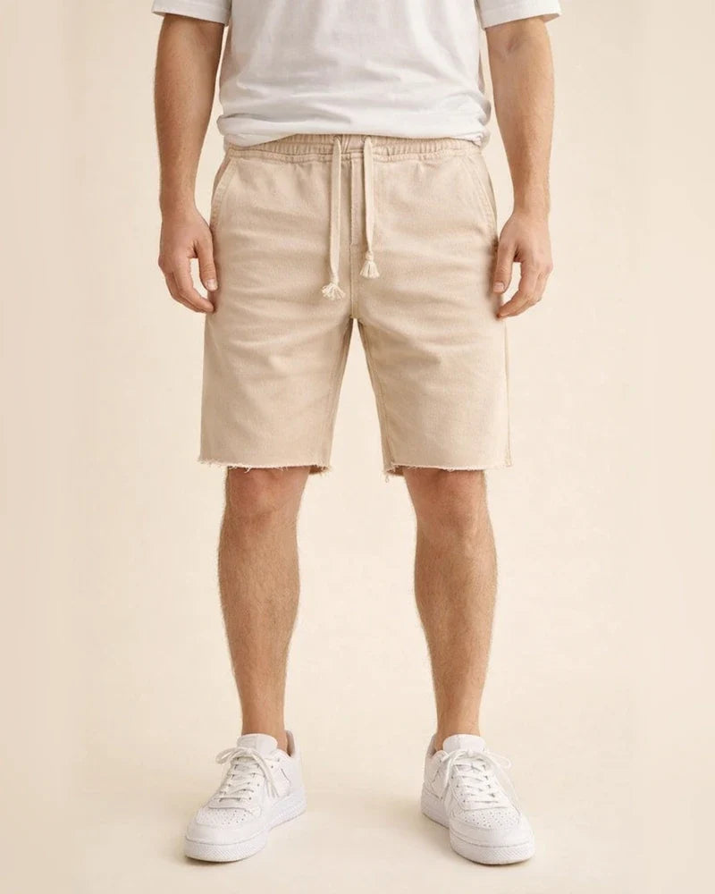 Men's Sweat Shorts Bermuda Shorts Drawstring Elastic Waist Letter Breathable Sports Short Daily Beach Cotton Sporty Casual Black White Micro-elastic | JRSEE:840369c5-d745-48f4-9a2f-beac33592487