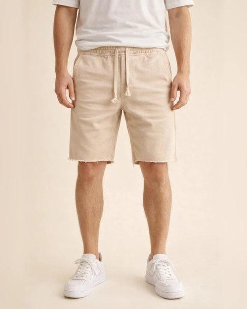 Men's Sweat Shorts Bermuda Shorts Drawstring Elastic Waist Letter Breathable Sports Short Daily Beach Cotton Sporty Casual Black White Micro-elastic | JRSEE:840369c5-d745-48f4-9a2f-beac33592487