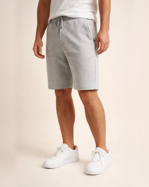 Men's Sweat Shorts Bermuda Shorts Drawstring Elastic Waist Letter Breathable Sports Short Daily Beach Cotton Sporty Casual Black White Micro-elastic | JRSEE:2e76fc52-2e00-4874-9066-adf681597082