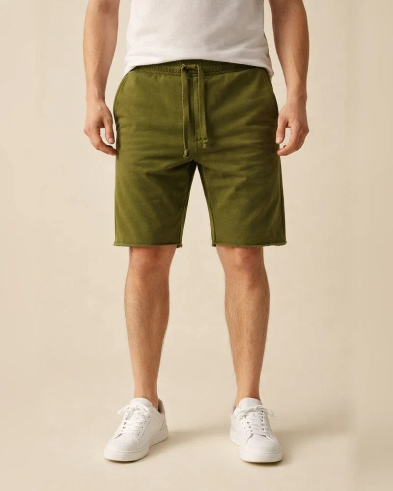 Men's Sweat Shorts Bermuda Shorts Drawstring Elastic Waist Letter Breathable Sports Short Daily Beach Cotton Sporty Casual Black White Micro-elastic | JRSEE:75c5f32c-8d08-4ee1-89a7-00b23d01e899