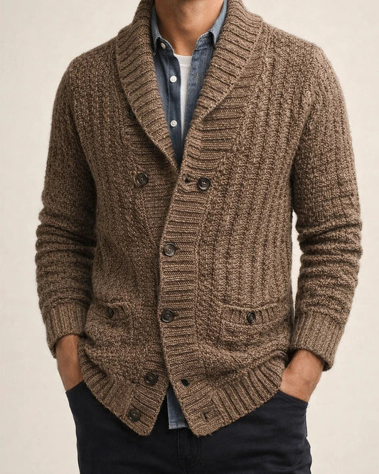 Men's Sweater Button Long Sleeve Knitted Cardigan Coat | JRSEE:e8cb5b84-28ac-4495-b1b4-03819be243a1