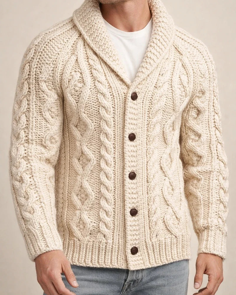 Men's Sweater Cardigan Knit Knitted Solid Color Stand Collar Stylish Casual Outdoor Home Clothing Apparel Winter Fall Black khaki M L XL | JRSEE:22a25db5-6977-4556-a197-6cd16790b7ca