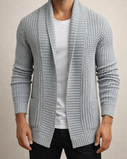 Men's Sweater Cardigan Sweater Ribbed Knit Cropped Knitted V Neck Clothing Apparel Winter Fall Black Blue S M L | JRSEE:3060a207-fc0e-4f16-b179-1f1dc83d4df9