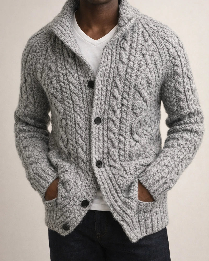 Men's Sweater Plain Knit Coat Cardigan | JRSEE:daa6946f-4ba4-460f-a328-326ba4f07aa2