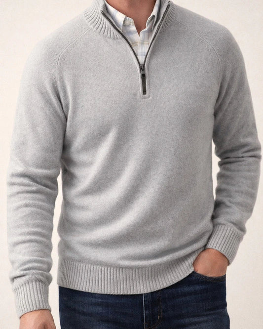 Men's Sweater Wool Sweater Pullover Sweater Jumper Ribbed Knit Cropped Zipper Knitted Solid Color Stand Collar Basic Stylish Outdoor Daily Clothing Apparel Winter Fall Green Black M L XL | JRSEE:2af30b9b-daef-4977-9a83-9d665338c827