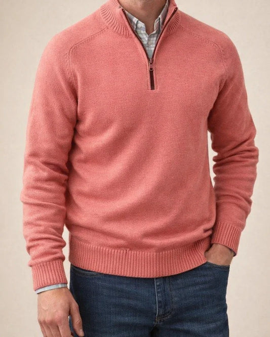 Men's Sweater Wool Sweater Pullover Sweater Jumper Ribbed Knit Cropped Zipper Knitted Solid Color Stand Collar Basic Stylish Outdoor Daily Clothing Apparel Winter Fall Green Black M L XL | JRSEE:ec75e5cf-3b25-4d0d-afff-73ea07458def