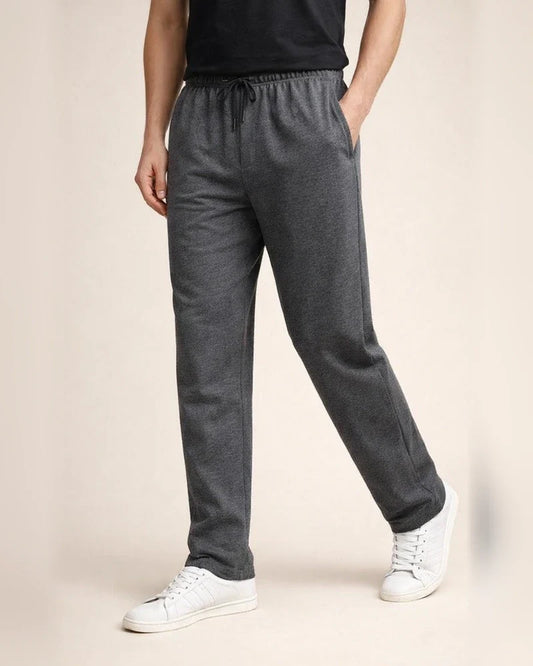 Men's Sweatpants Casual Pants Drawstring Elastic Waist Straight Leg Plain Outdoor Going out Fashion Streetwear Black Royal Blue Micro-elastic | JRSEE:b3024bee-7806-402d-9c15-e8b14e84f513