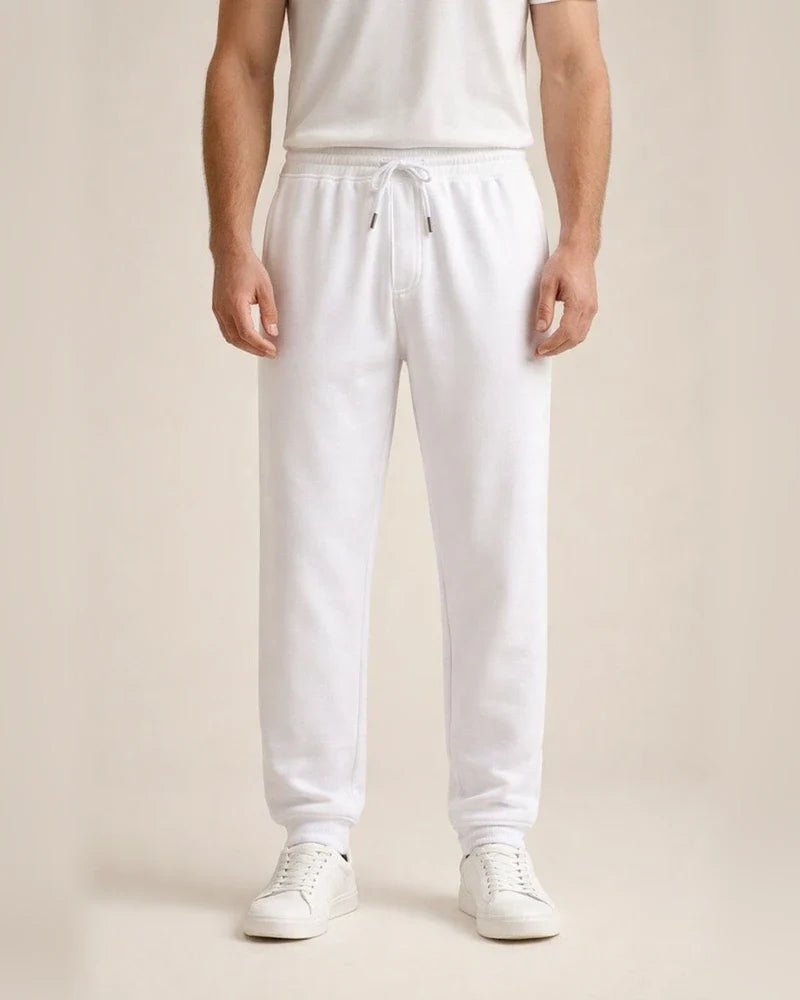 Men's Sweatpants Joggers Trousers Pocket Drawstring Plain Comfort Warm Casual Daily Holiday Stylish Classic Style Black White Micro-elastic | JRSEE:a70244ea-9607-49dd-84d5-1c444bdf7471