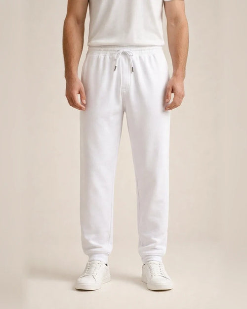 Men's Sweatpants Joggers Trousers Pocket Drawstring Plain Comfort Warm Casual Daily Holiday Stylish Classic Style Black White Micro-elastic | JRSEE:a70244ea-9607-49dd-84d5-1c444bdf7471
