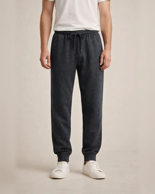 Men's Sweatpants Joggers Trousers Pocket Drawstring Plain Comfort Warm Casual Daily Holiday Stylish Classic Style Black White Micro-elastic | JRSEE:54ee4d8d-927d-4b1e-8d14-ff66d347b2ee