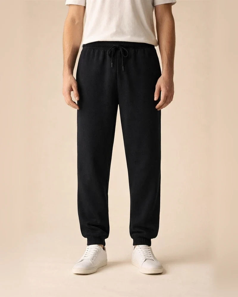Men's Sweatpants Joggers Trousers Pocket Drawstring Plain Comfort Warm Casual Daily Holiday Stylish Classic Style Black White Micro-elastic | JRSEE:c5879e3a-5844-46af-9544-b587a2dd2683